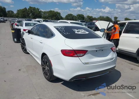 2016 Chrysler 200 C из США, поврежденный, VIN 1C3CCCCG3GN185256